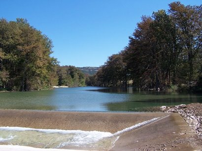 Frio River near rio Frio Texas