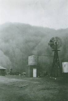 Texas Panhandle dust storm,  April 1935