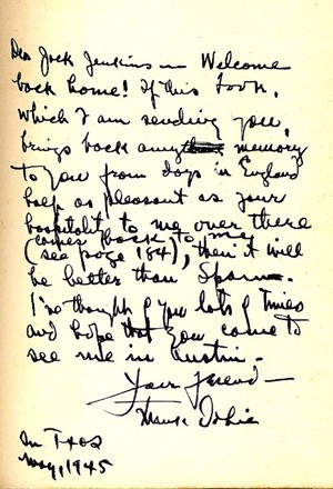 J. Frank Dobie Dedication