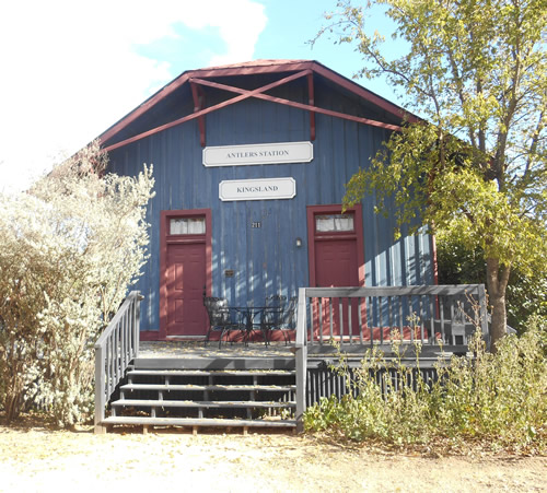 Kingsland TX - Antlers Hotel depot