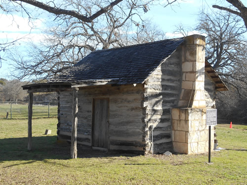 Harper TX - McDonald Cabin, Harper Community Park