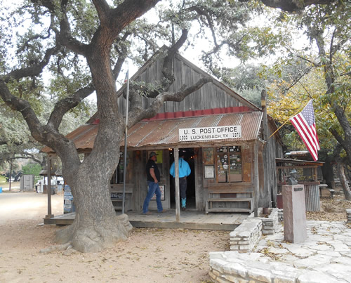 Luckenbach TX Post Office