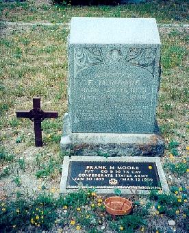 Center Point Cemetery - Texas Ranger Moore Grave 