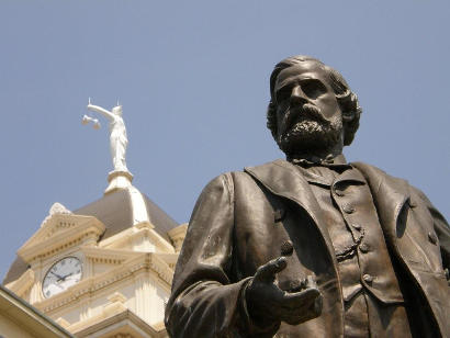 Belton TX - Peter Hansborough Bell Statue
