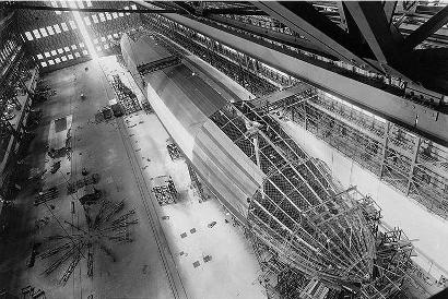 USS Shenandoah Under Construction