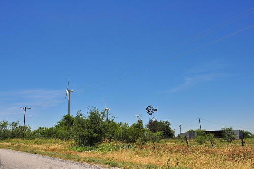 Wind Farm On US277