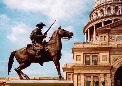 Terry's Texas Rangers Monument, Capitol Grounds, Austin, Texas
