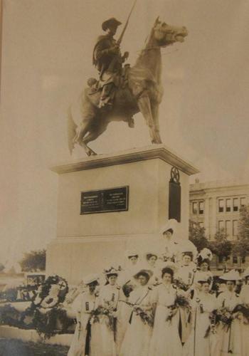 Terry's Texas Rangers Statue on TX Capitol Grounds