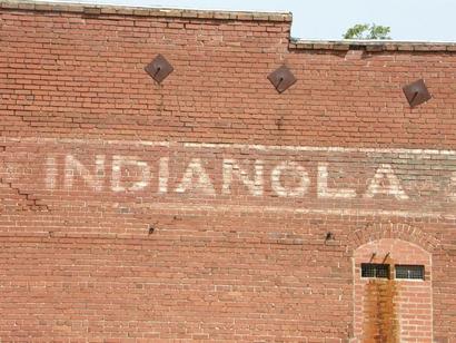 MS Indianola - Ghost Sign  Indianola 