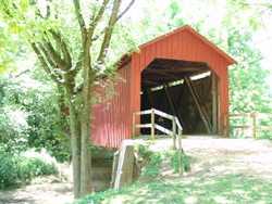 Sandy Creek Covered Bridge near Goldman, Missouri