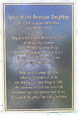 FL - Clearwater , Spirit of the American Doughboy Plaque 