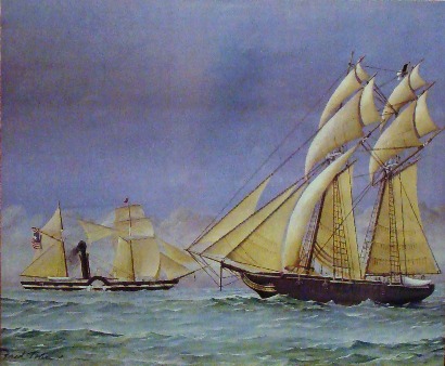 Zavala and San Antonio Schooners-of-war, Rockport TX Maritime Museum exhibit