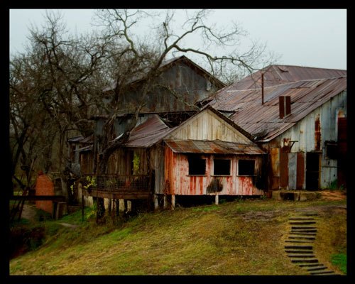 Luling Texas Zedler's Mills buildings