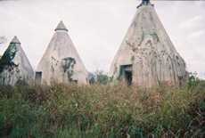 Tee Pee Motel before restoration