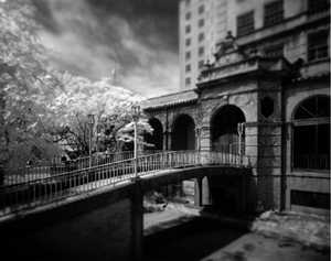 Mineral Wells TX - Baker Hotel bridge