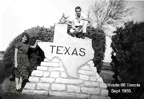 Texola Route 66 Texas Marker 