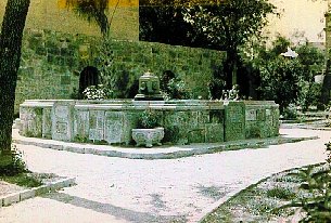 The Alamo courtyard