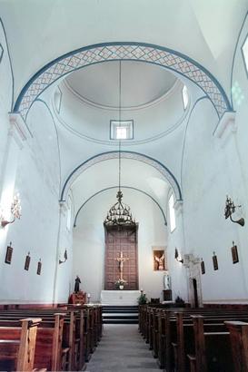 Mission San Jose. Church interior 