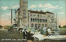 Chili Stands, San Antonio, Texas