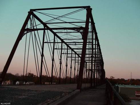 Hays Street Bridge downtown San Antonio Texas