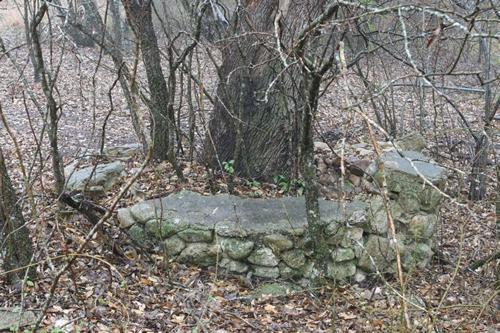 Structure remains in Comanche Lookout park, San Antonio, Texas