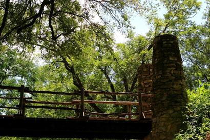 First Portland Cement Plant bridge, San Antonio Texas