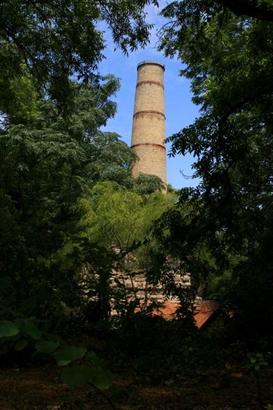 Stack, First Portland Cement Plant, San Antonio Texas