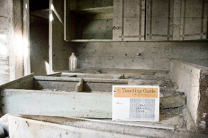 Concord Rosenwald School TX - Shelves & counter