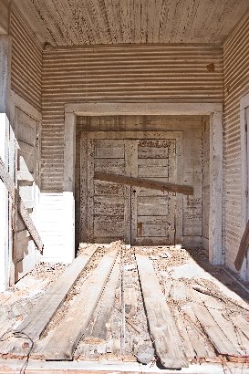 Concord Rosenwald School TX - door