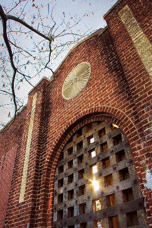 Gregg County TX - Shiloh School architectural details