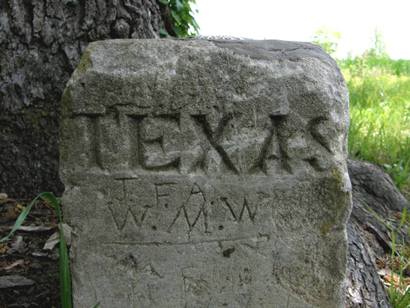 TX, LA, ARK Three State Marker - Texas side