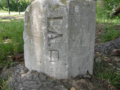 TX, LA, ARK Three State Marker - LA side