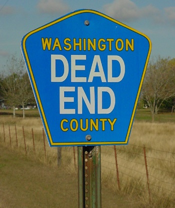 Washington County sign