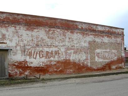 Ghost signs in Dawson Texas