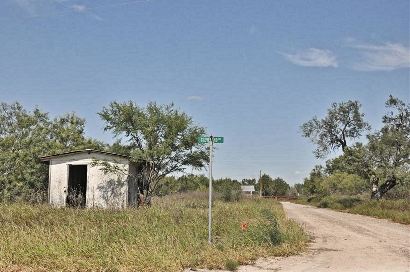 Webb County, Aguilaries TX Country Road