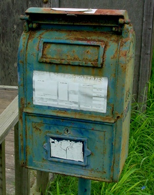 Armstrong Texas postal strongbox