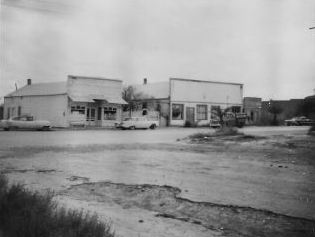 Asherton TX 1964 street scene