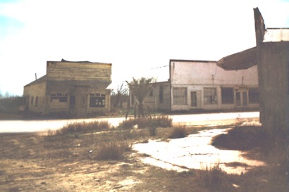 Asherton TX 1972 street scene