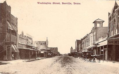 Beeville, Texas - Washington Street scene