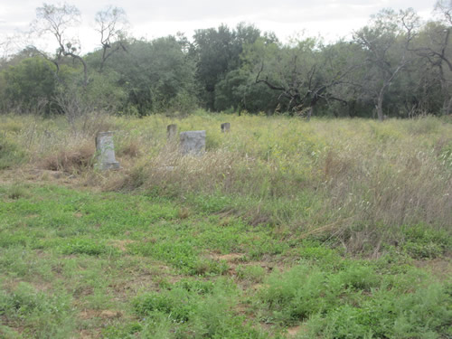 Benton  TX - Tombstones in Benton City Cemetery