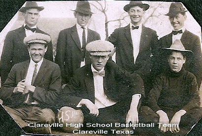 Clairville  TX - Clairville High School Basketball Team