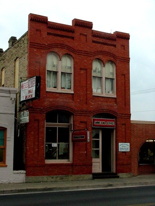 Eagle Pass TX - Red Brick Building