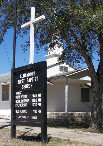 First Baptist Church in Elmendorf., Texas