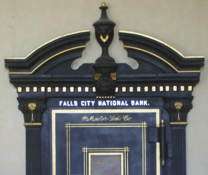 Falls City TX bank vault