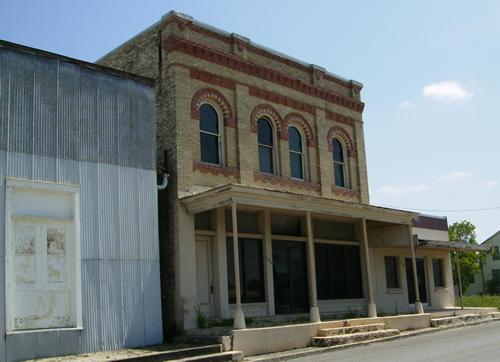 Falls City TX main street building