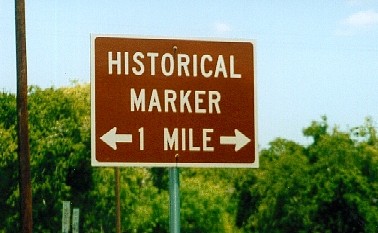 Fannin Historical Marker Sign