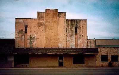 Former theater in George West, Texas