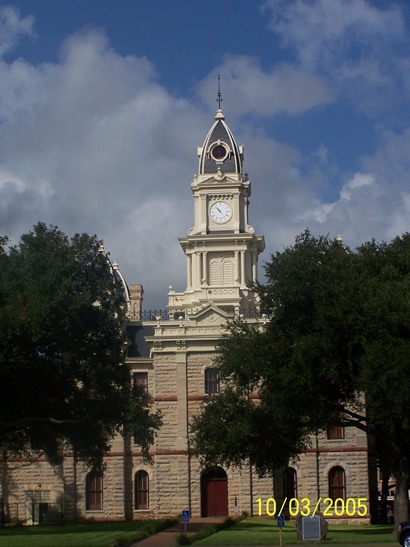 Restored Goliad County Courthouse,  Goliad, Texas, 2005