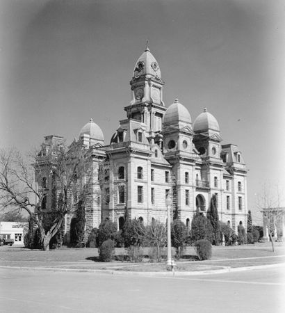 Goliad County Courthouse vintage photo