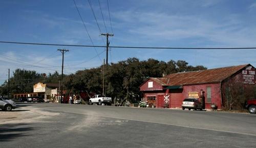 Helotes Texas cross road